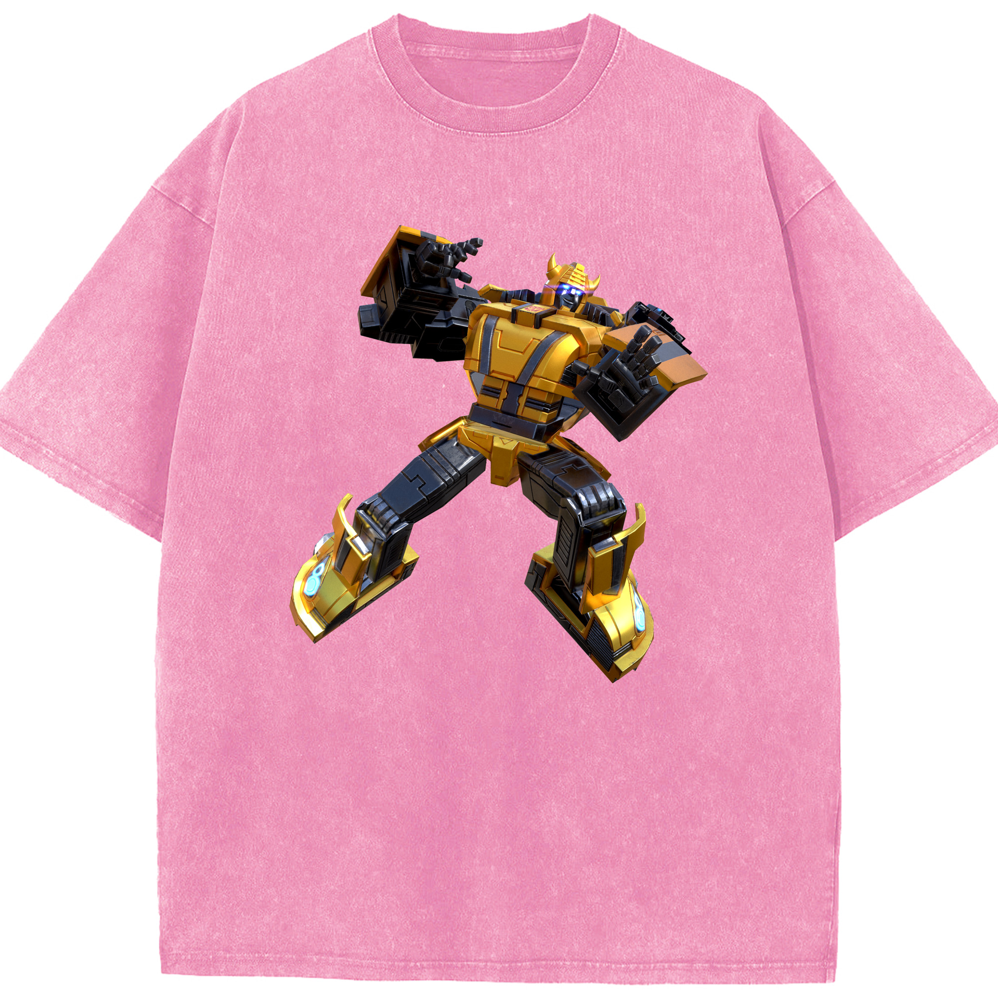（画像用）  綿100% ヴィンテージ風 半袖Tシャツ（フロントプリント）